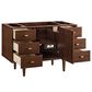 James Martin Vanities Amberly 48" Single Bathroom Vanity in Mid-Century Walnut with 3 cm Lime Delight Quartz Top and Rectangular Sink, , large