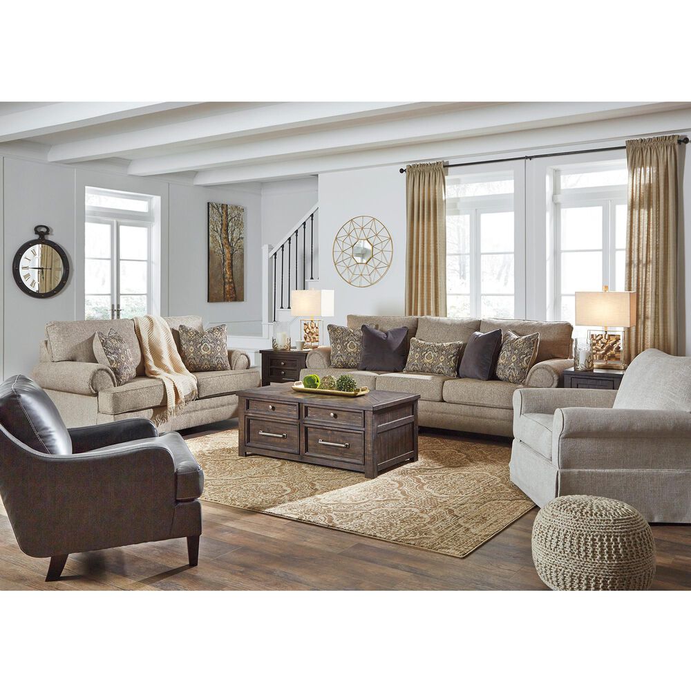 Ashley Kananwood Sofa in Oatmeal, , large
