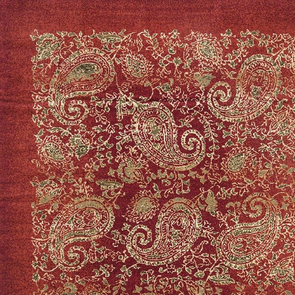 Safavieh Lyndhurst 8&#39; Square Red and Multicolor Area Rug, , large