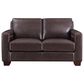 Hydeline Alice Stationary Sofa and Loveseat Set in Manchester Brown, , large
