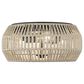 Golden Lighting Seabrooke Outdoor Flush Mount in Natural Black, , large