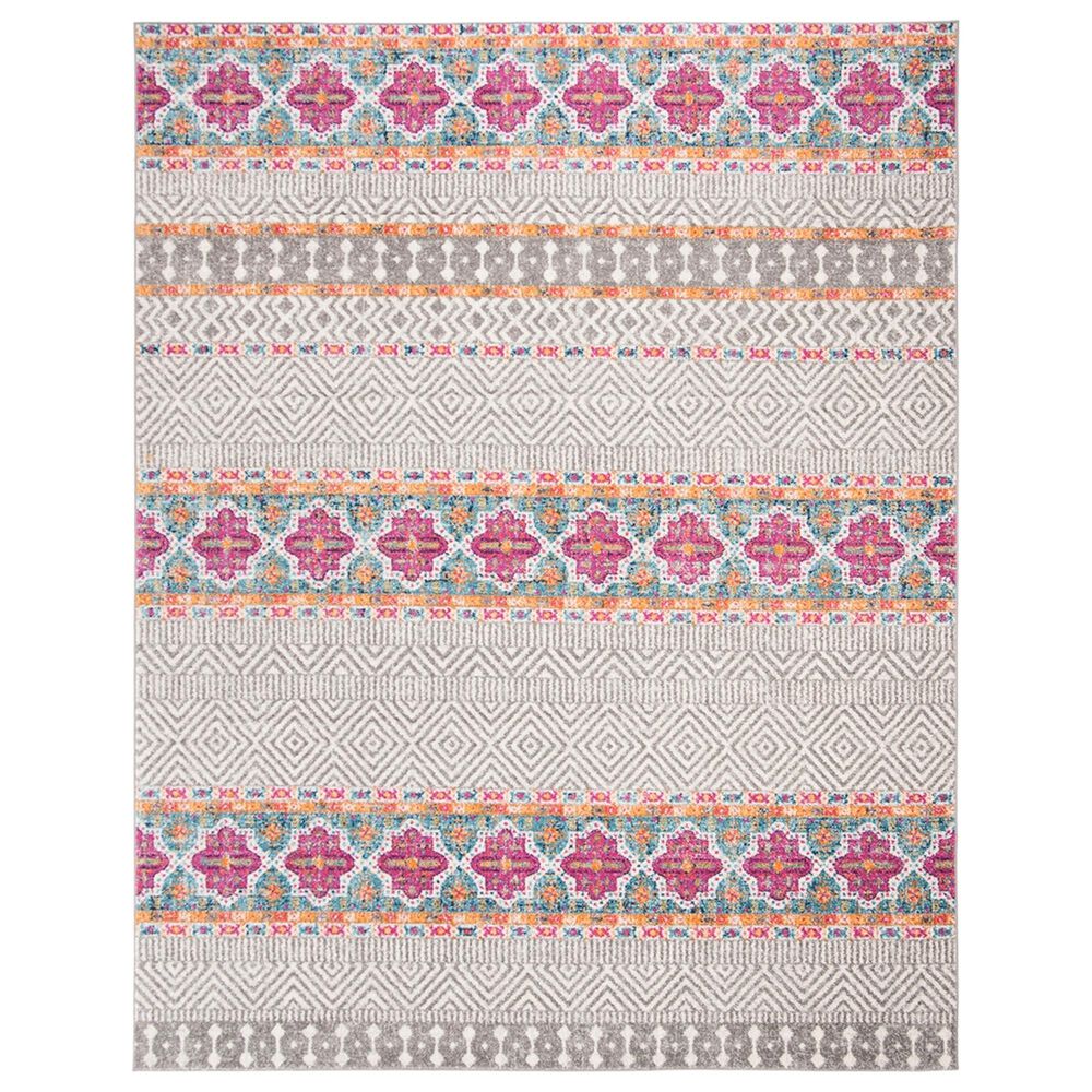 Safavieh Madison MAD797F 10" x 14" Grey and Ivory Area Rug, , large