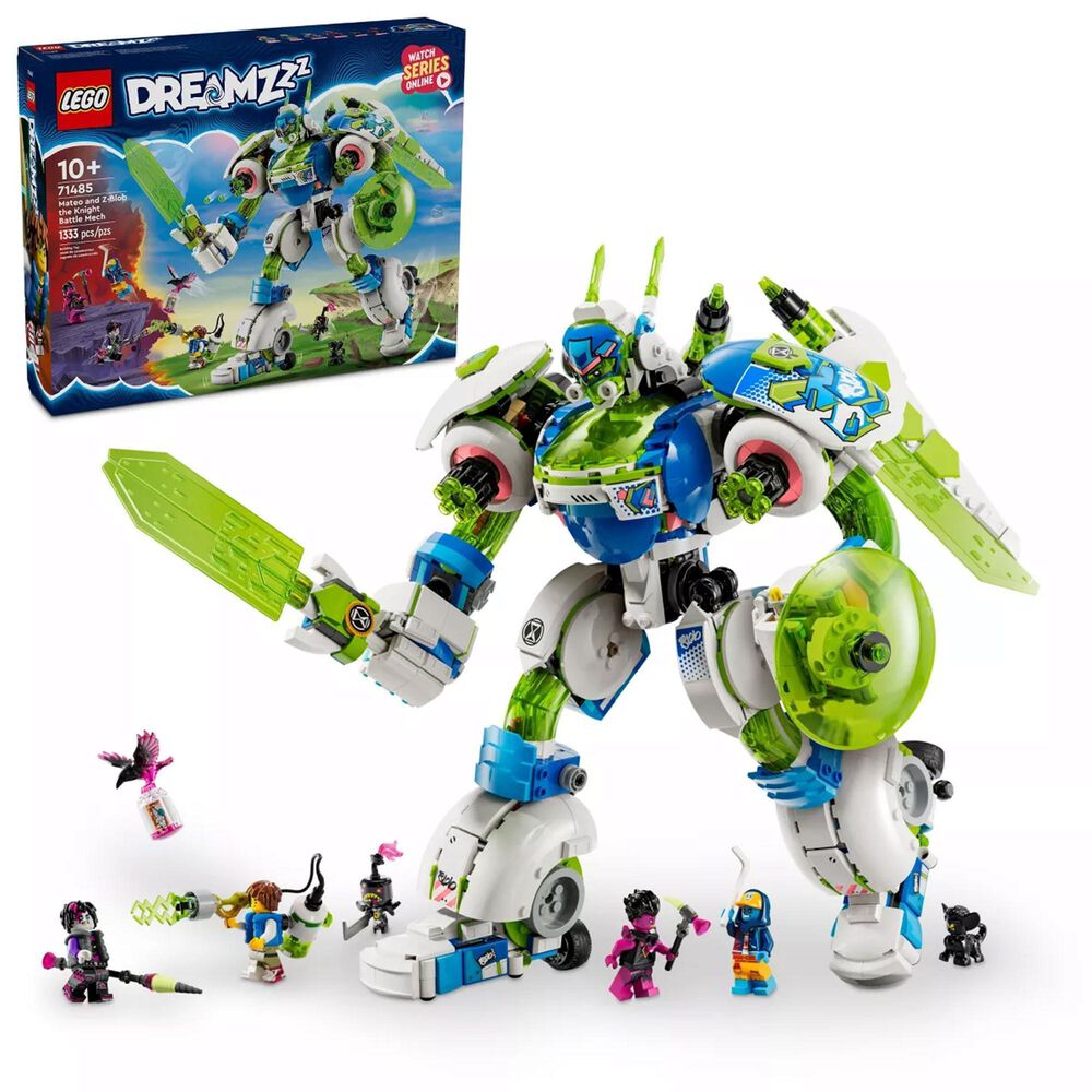 LEGO DREAMZzz Mateo and Z-Blob the Knight Battle Mech, , large