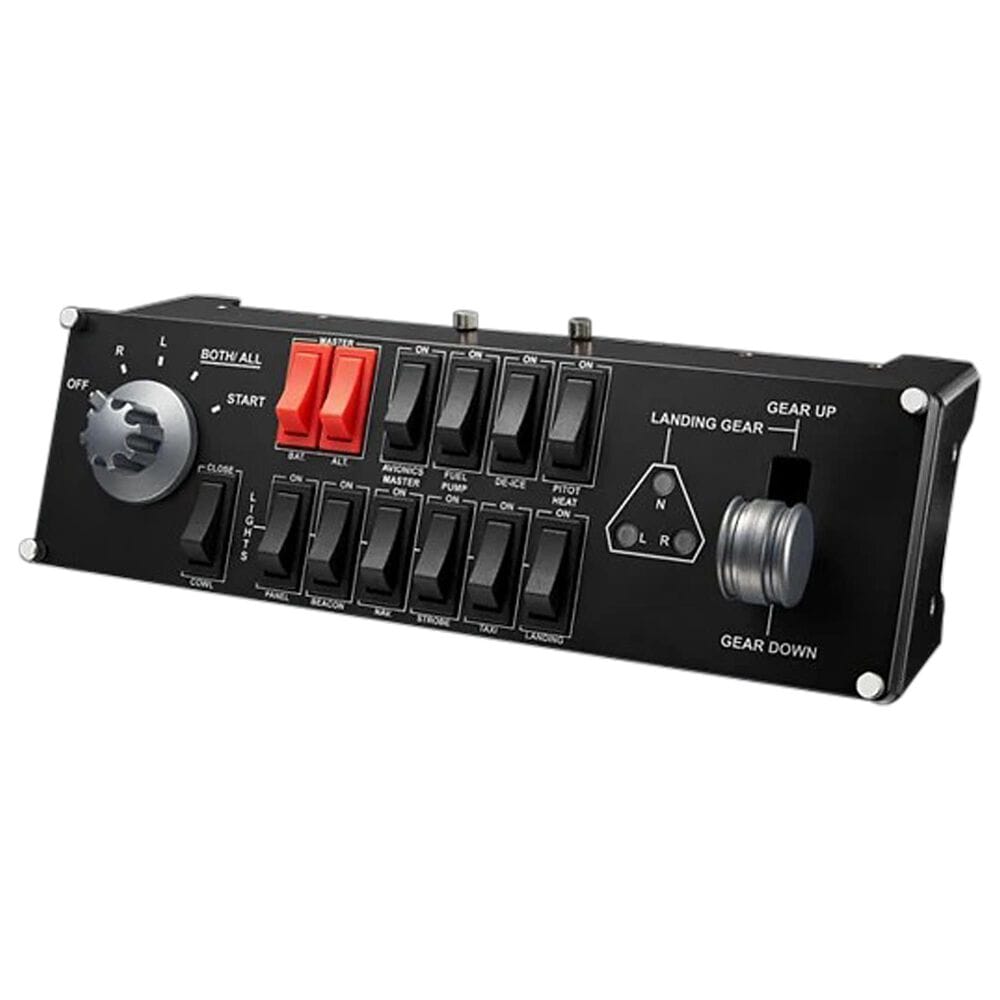Logitech G Saitek Pro Flight Switch Panel in Black, , large