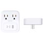 POM Gear 18W 5-Port Power Station in White, , large