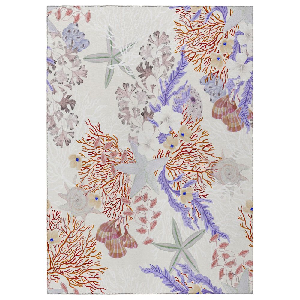 Dalyn Rug Company Seabreeze 2"6" x 3"10" Ivory Indoor/Outdoor Area Rug, , large