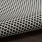 Nourison Courtyard Black and White 2"2" x 8" Indoor/Outdoor Runner, , large