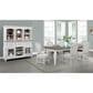 Sasha Lee Side Chair in Distressed White, , large