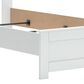 Ashley Bostwick Shoals Twin Panel Bed in White, , large