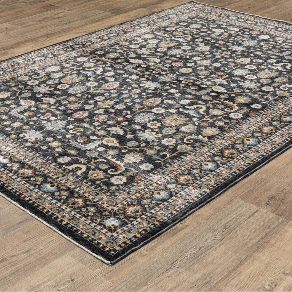 Oriental Weavers Eliana ELI04 Blue and Multicolor 5&#39;3&quot; x 7&#39;6&quot; Area Rug, , large