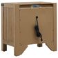 Millenium Ridgester 4 Piece Queen Panel Bedroom Set in Light Brown with USB Ports, , large