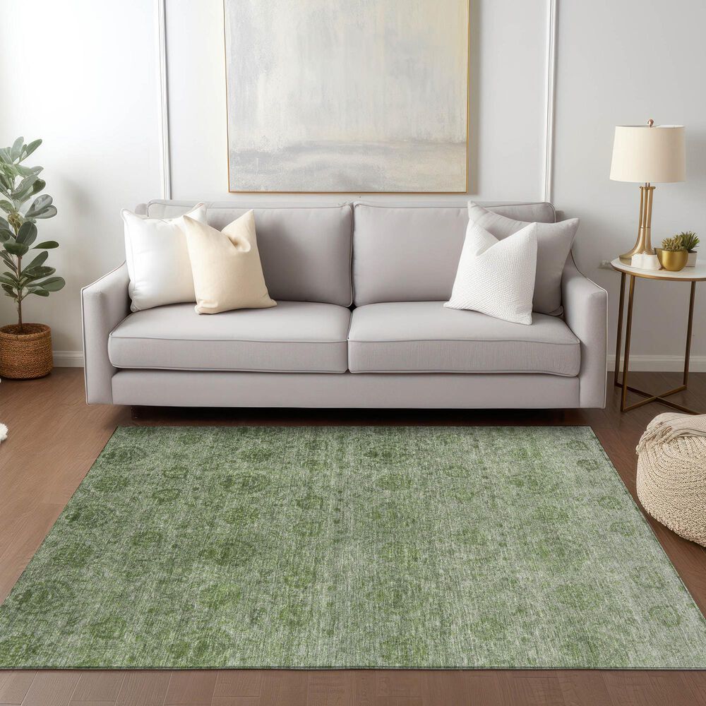 Dalyn Rug Company Burano BU8 8&#39; x 10&#39; Olive Indoor/Outdoor Area Rug, , large