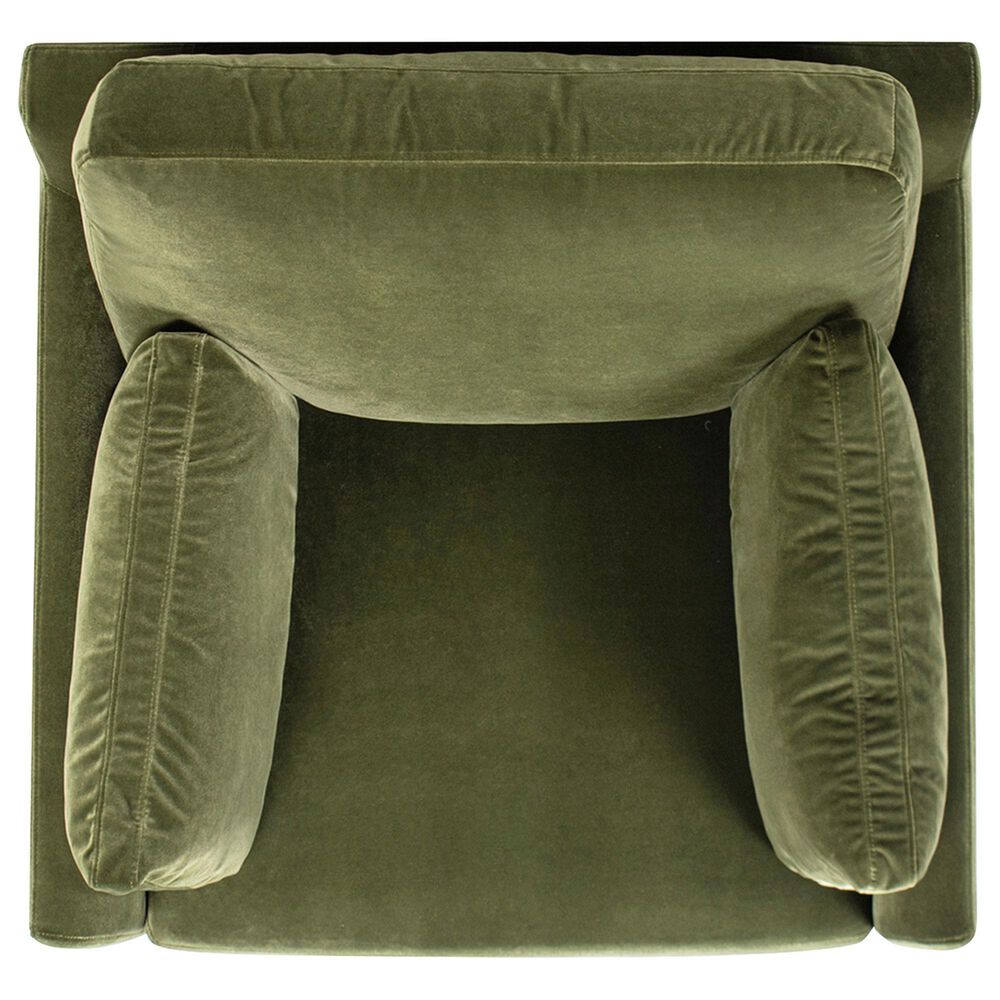 Jennifer Taylor Home Pasadena Accent Arm Chair in Olive Green, , large