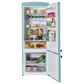 Unique Appliances Classic Retro 17 Cu. Ft Bottom Mount Refrigerator in Ocean Mist Turquoise, , large