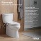 Kohler PureWash 17" M300 Elongated Manual Bidet Toilet Seat in White, , large