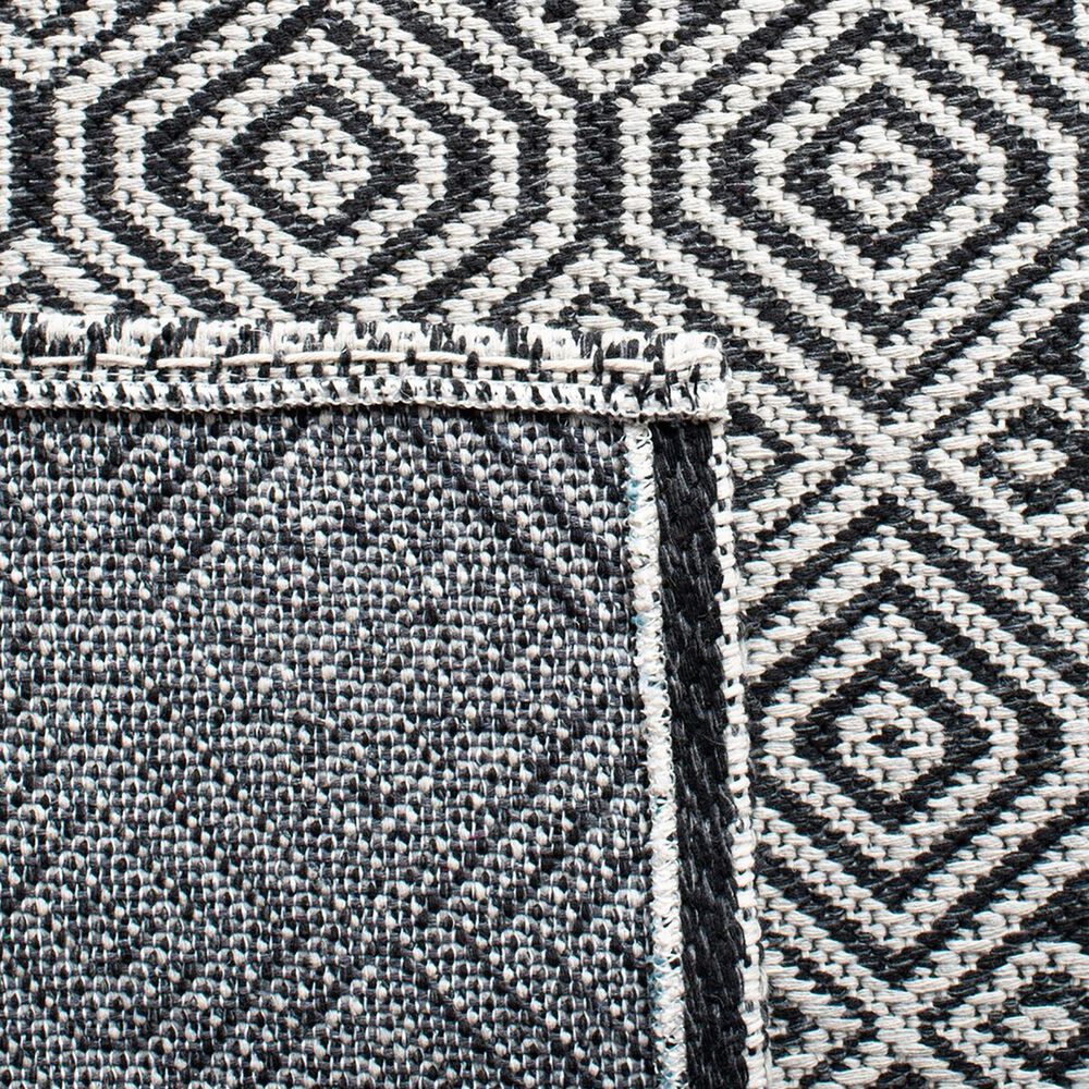 Safavieh Martha Stewart Cotton MSR402H 4&#39; x 6&#39; Charcoal and Grey Area Rug, , large