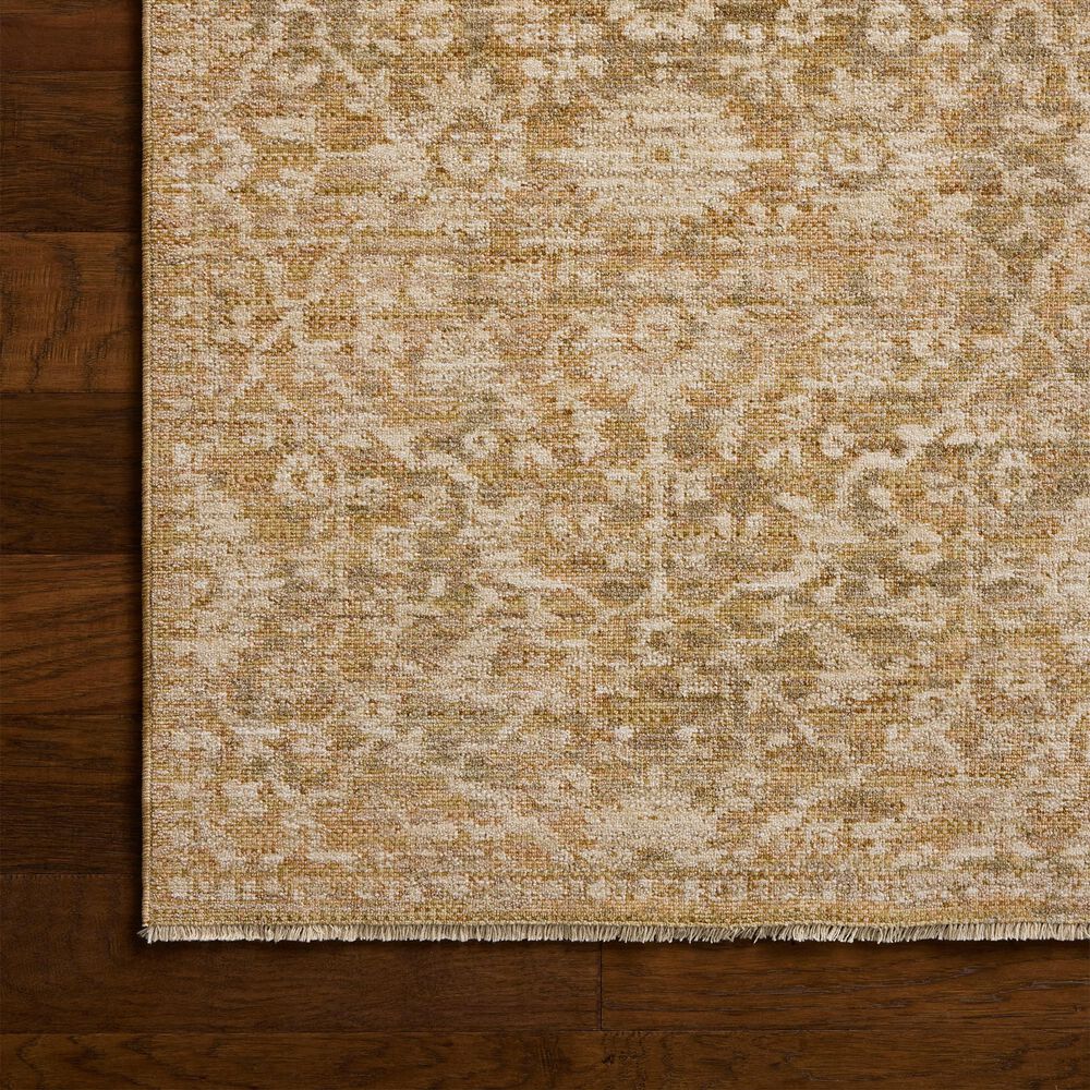 Loloi Elora Gold Natural 11'6" x 15' Area Rug, , large