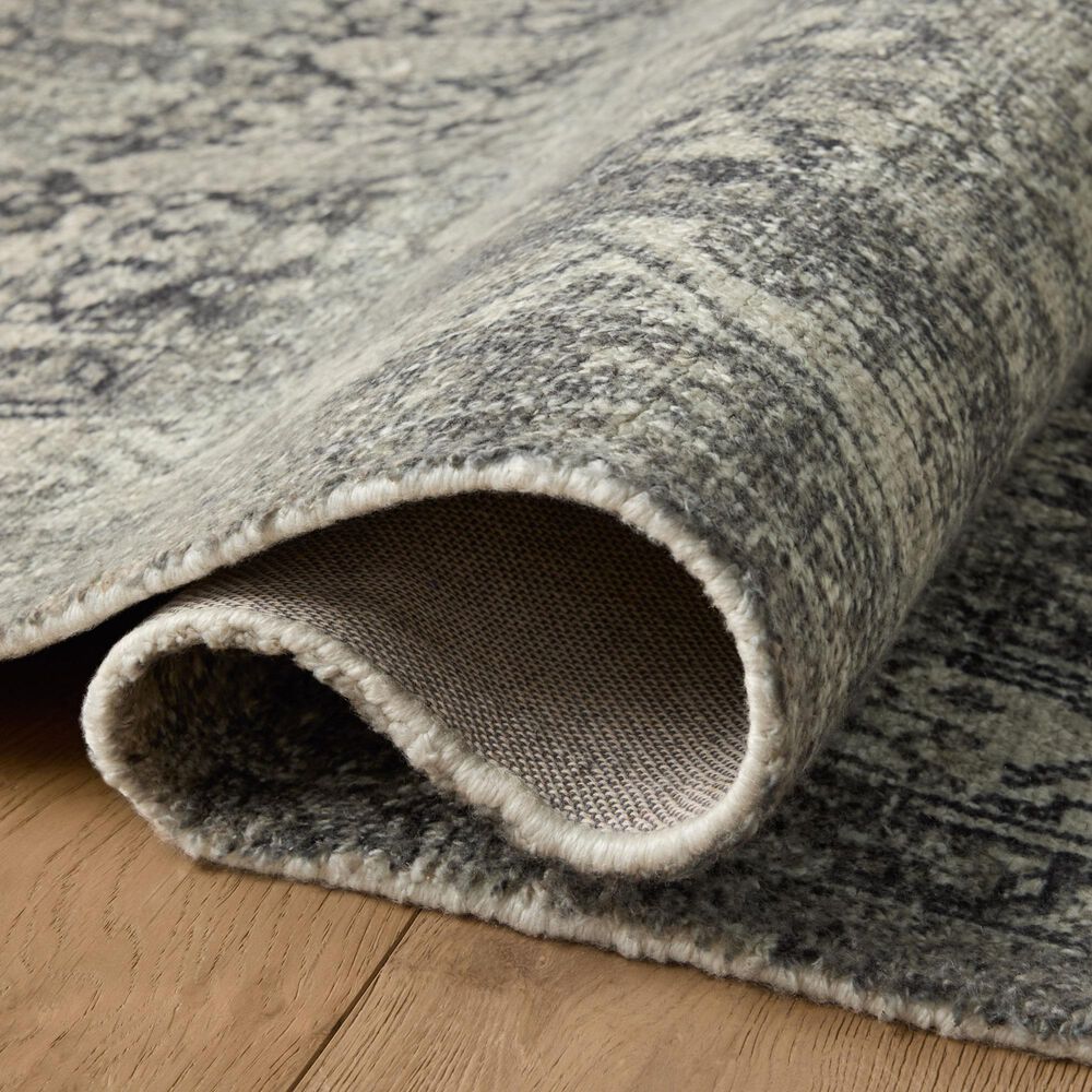 Loloi Wimberly Granite and Cream 2&#39;6&quot; x 7&#39;6&quot; Runner, , large