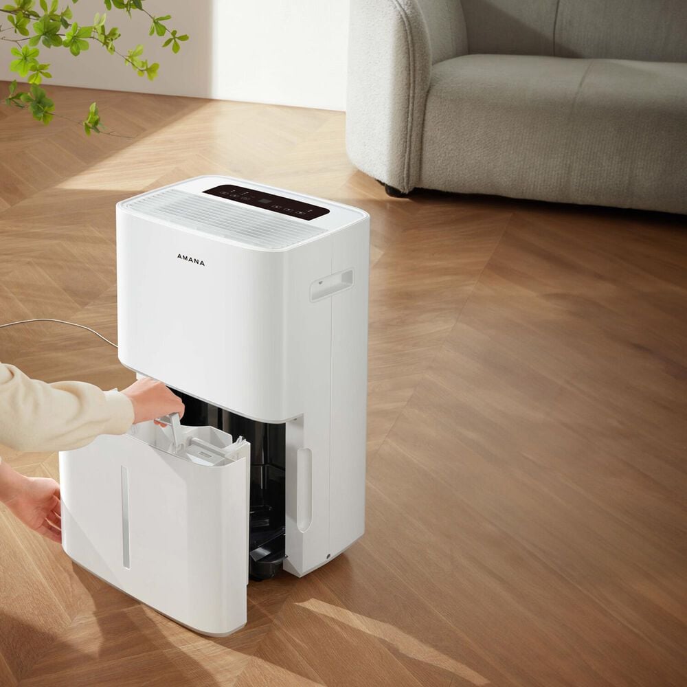 Amana 50-Pint Dehumidifier with Pump in White, , large