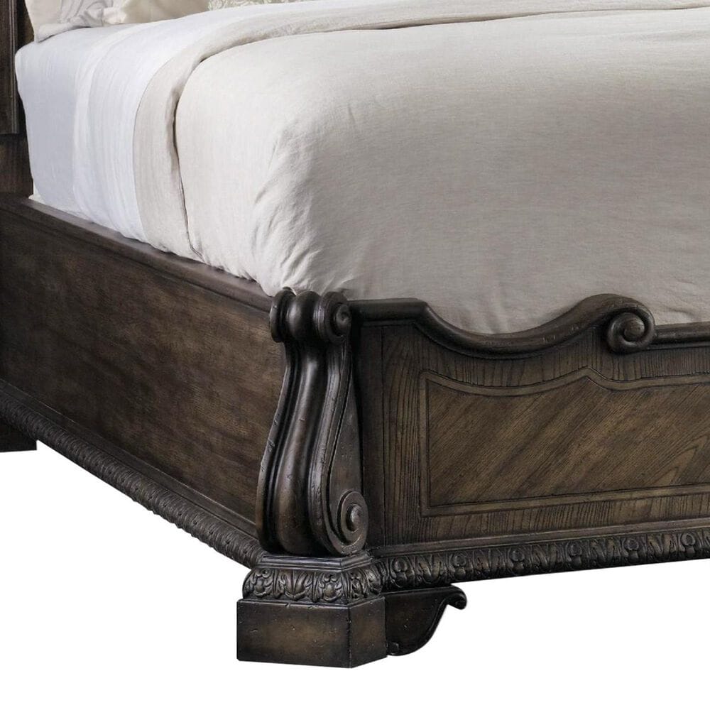 Hooker Furniture Rhapsody California King Panel Bed in Reclaimed Natural, , large
