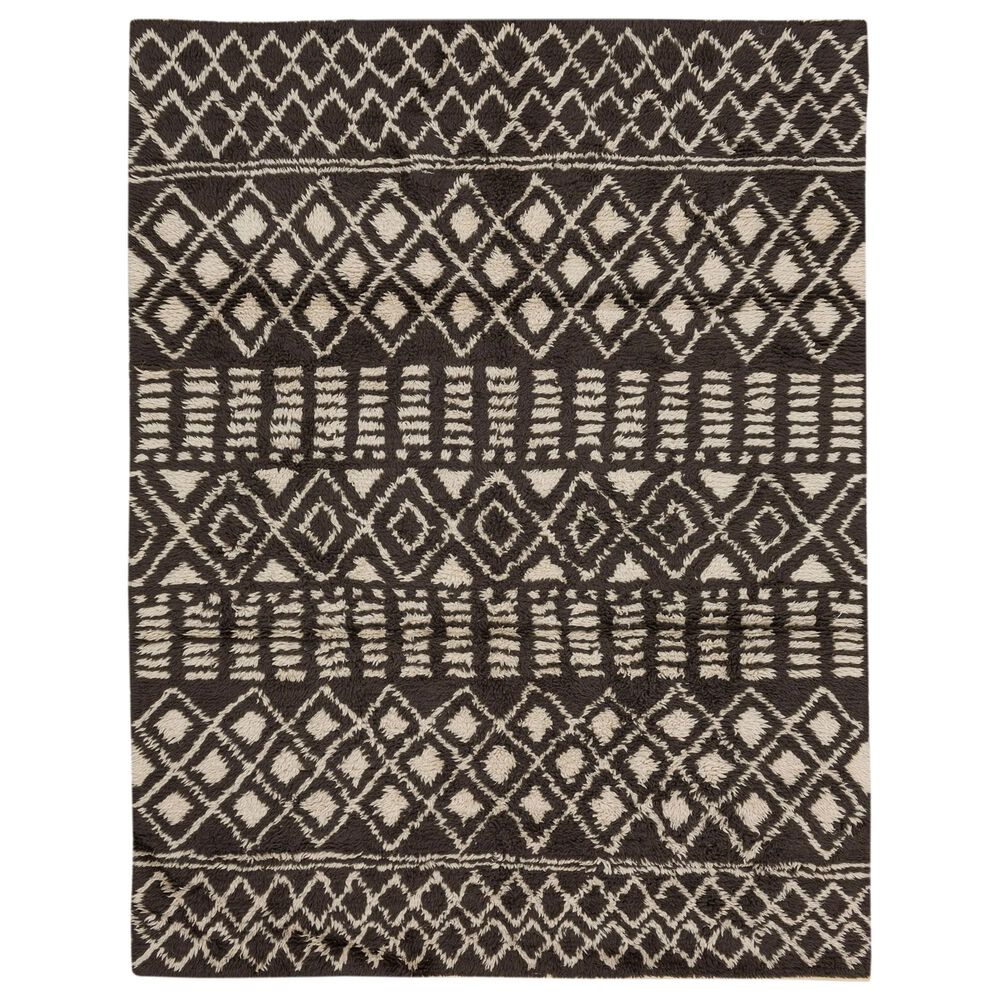 Drew and Jonathan Home Kasbah Atlas 8" x 10" Charcoal Area Rug, , large