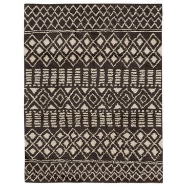 Drew and Jonathan Home Kasbah Atlas 8" x 10" Charcoal Area Rug, , large