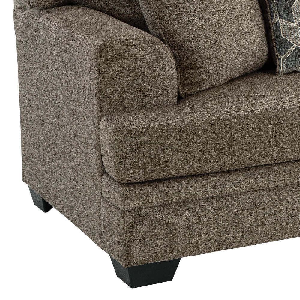 Ashley Stonemeade Stationary Queen Sofa Sleeper in Nutmeg, , large