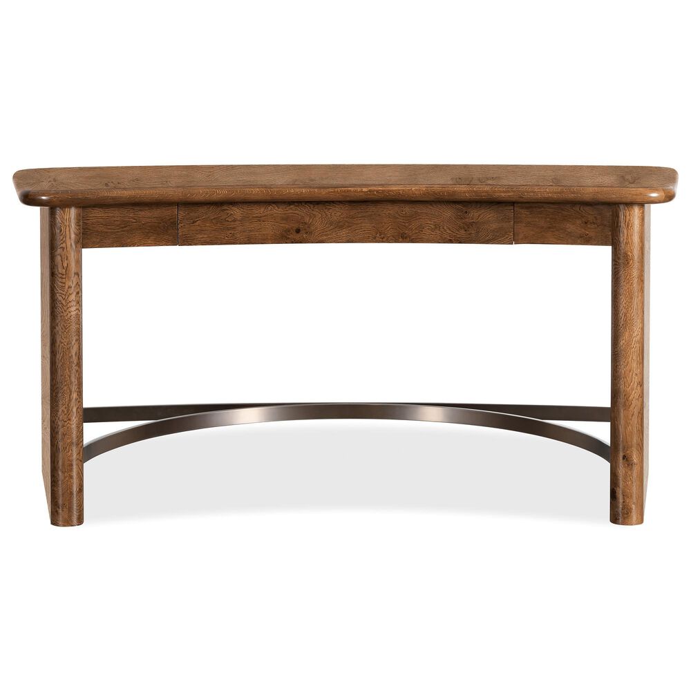 Hooker Furniture Melange Romano Writing Desk in Warm Brown, , large