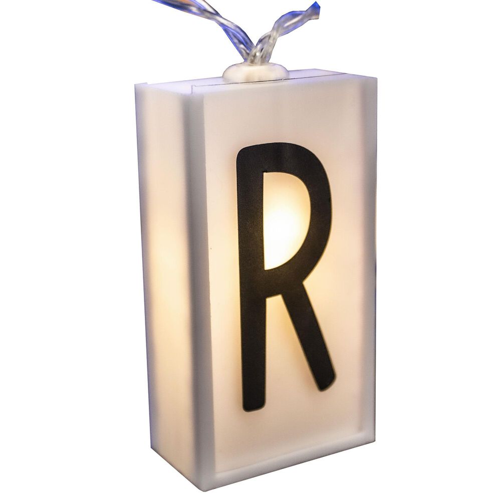 Illumina Marquee LED String Light Box with Lettesr and Dry-Erase Marker, , large