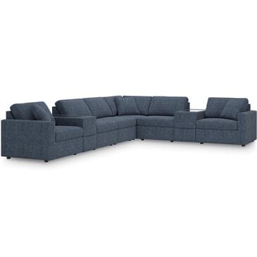 Ashley Modmax 8-Piece Sectional with Storage Consoles in Ink, , large