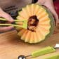 HIC Kitchen 4-Piece Fruit Tool Set in Yellow and Green, , large