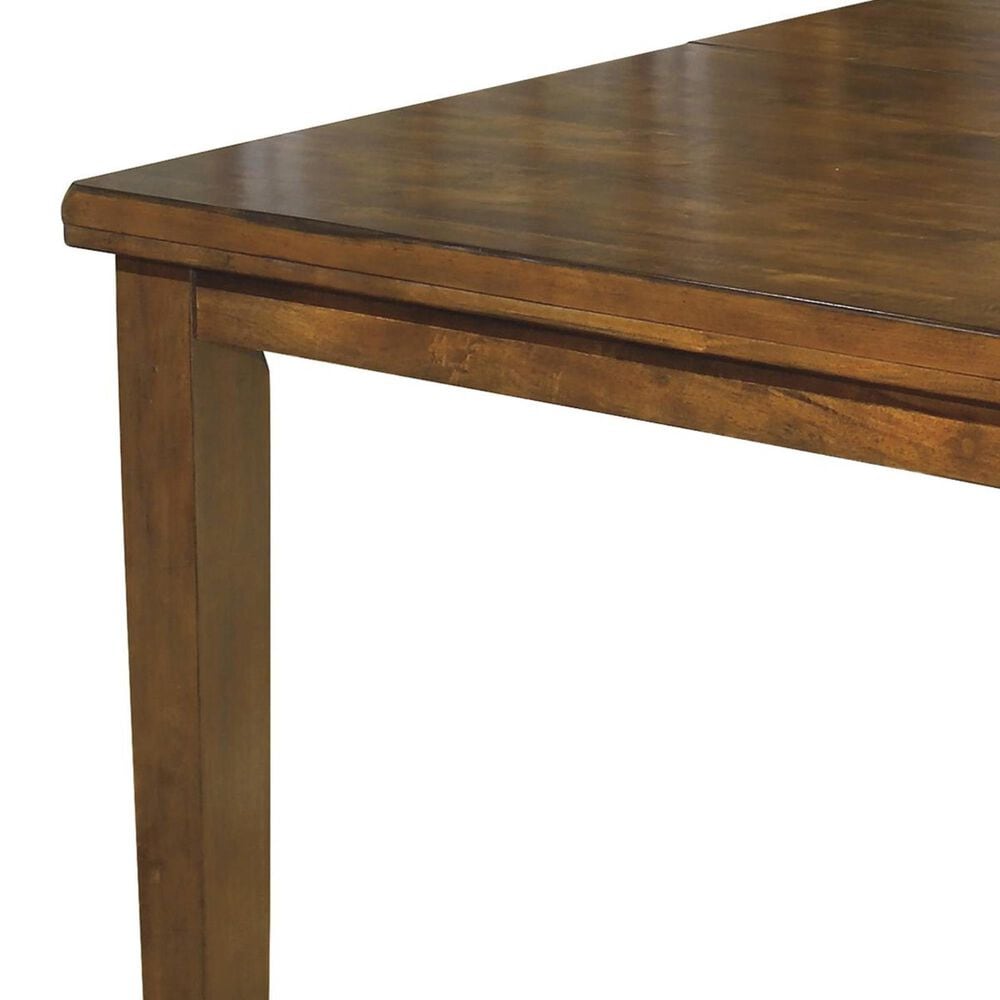 Ashley Rectangular Butterfly Extension Table in Medium Brown - Table Only, , large
