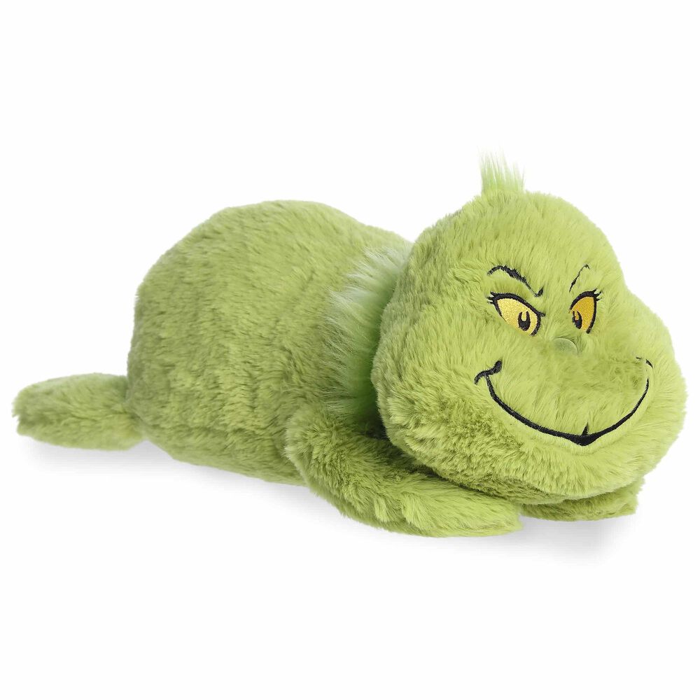 Aurora Snoozles 18" Grinch Plush in Green, , large