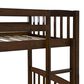 Linon Home Decor Perryton Twin Over Twin Bunk Bed in Warm Oak, , large