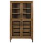 Martin Furniture Lachlan Display Cabinet in Warm Sienna, , large