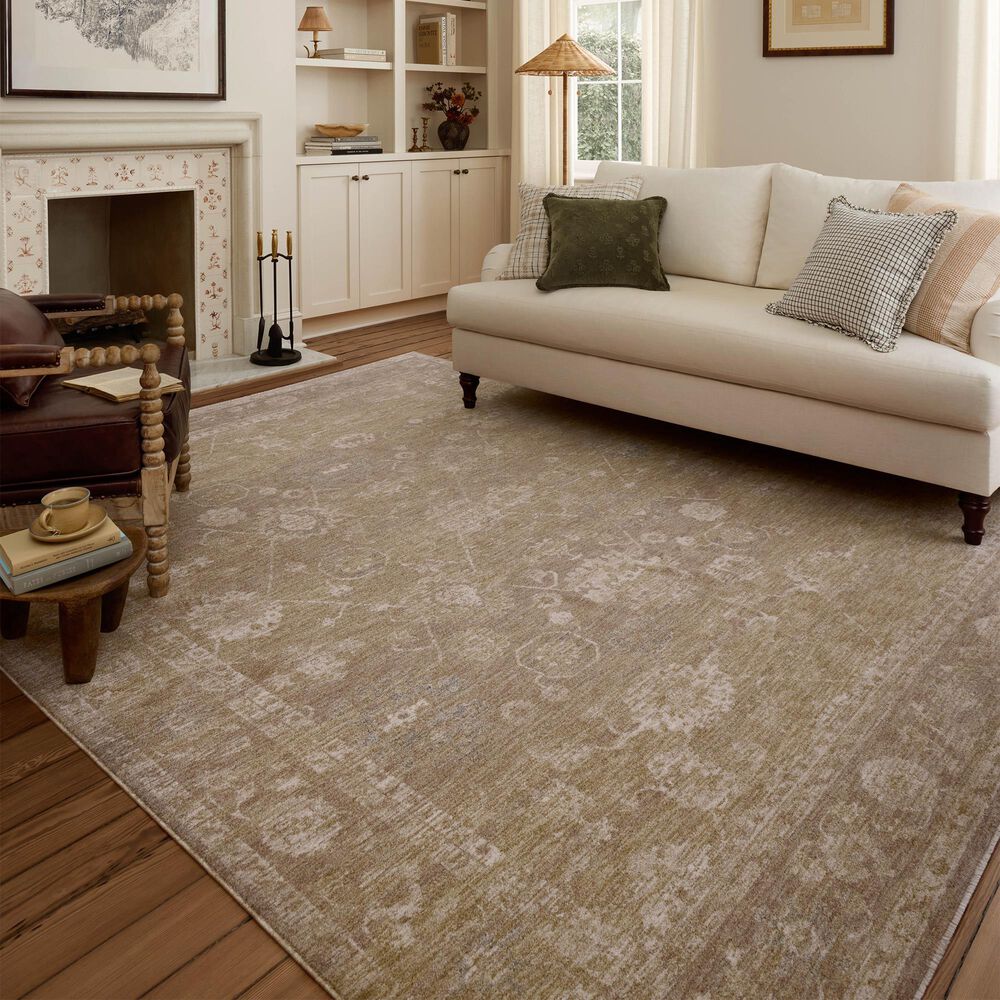 Loloi II Louisa 9&#39;6&quot; x 13&#39;1&quot; Taupe and Gold Area Rug, , large