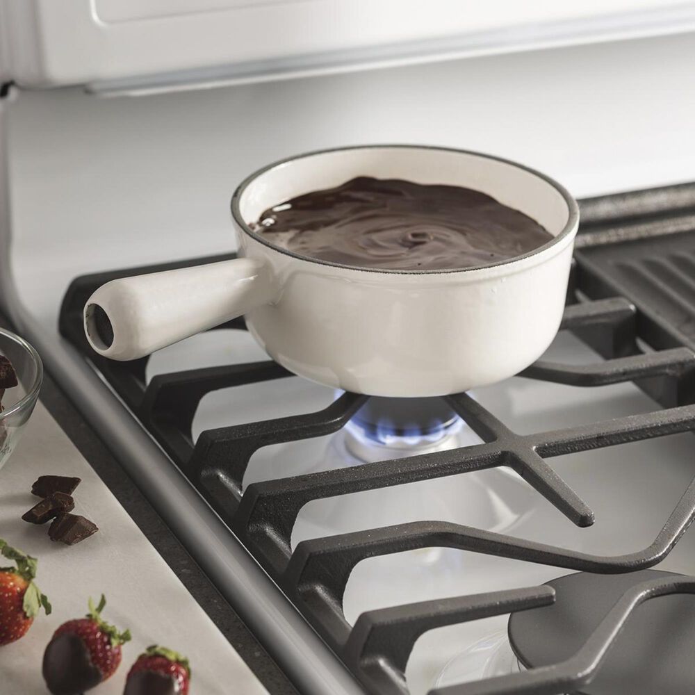 GE Appliances 5.0 Cu. Ft. Freestanding Gas Range in White, , large