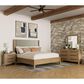 Shannon Hills Davie 4-Piece Queen Upholstered Bedroom Set in Pale Oak, , large