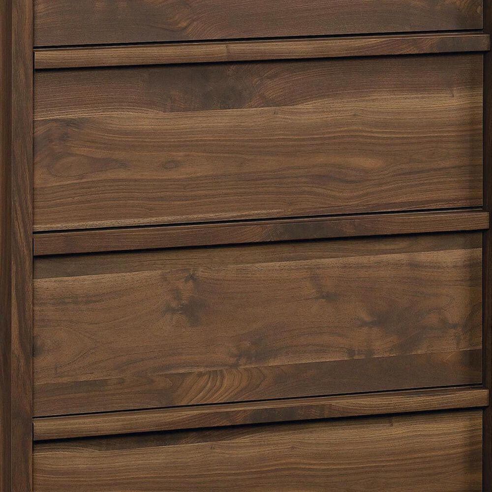 Living Essentials Harvey Park 4 Drawer Chest in Grand Walnut, , large