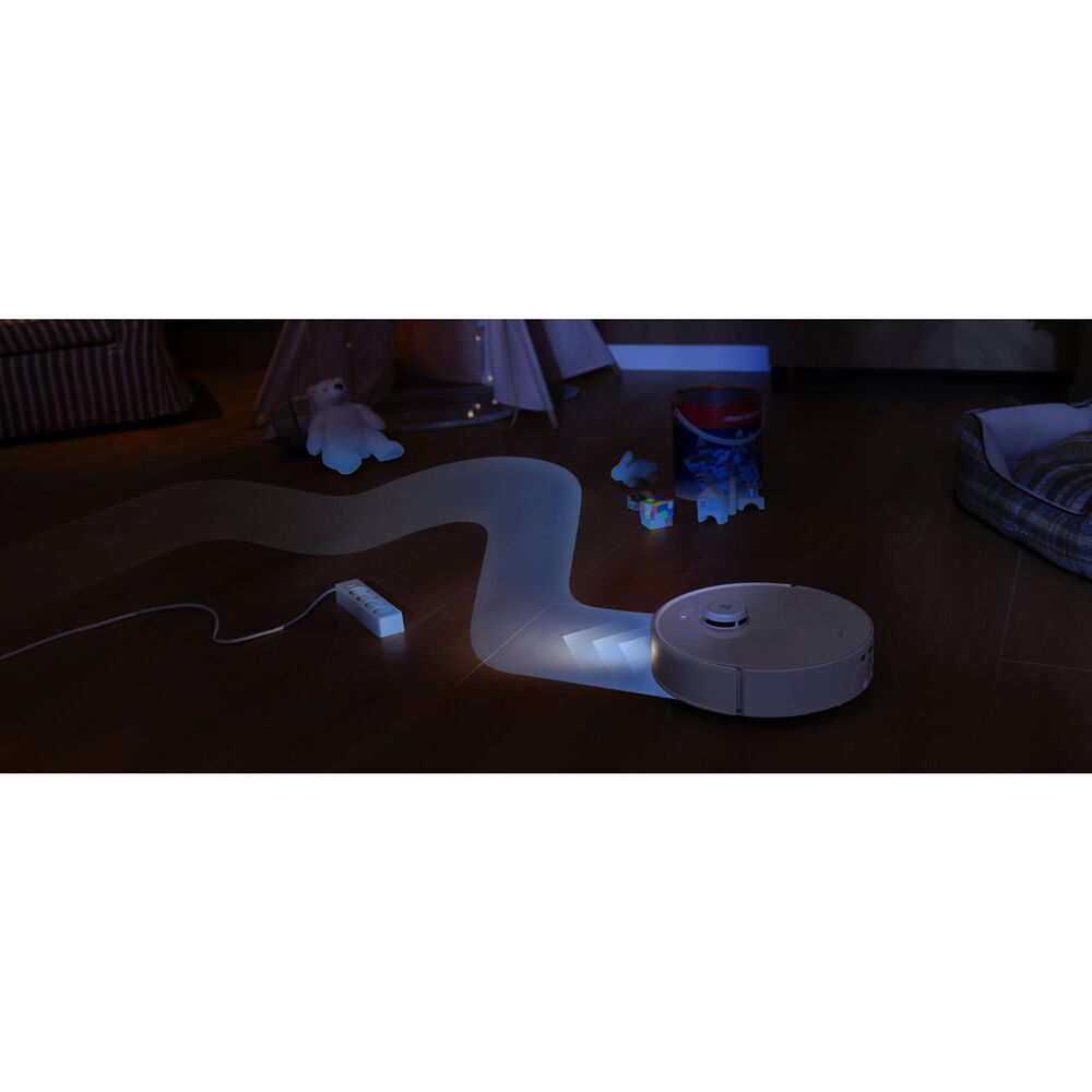 Roborock Qrevo Curv 2 Flow Robotic Vacuum and Mop in White, , large