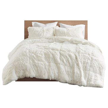 Hampton Park Malea 3-Piece Full/Queen Comforter Set in Ivory, , large