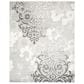 Safavieh Adirondack ADR114B-10 10" x 14" Silver/Ivory Area Rug, , large