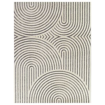 Balta Rugs Caserio 5"3" x 7" Cream and Grey Area Rug, , large