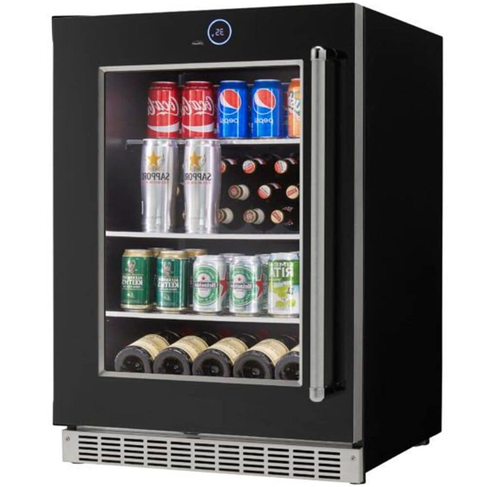 Danby Reserve Integrated All Refrigerator Beverage and Wine Center Right Hinge, , large