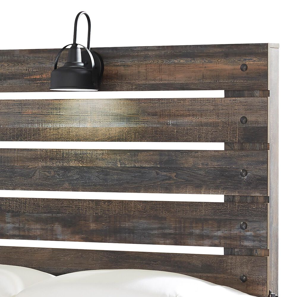 Ashley Drystan Full Storage Bed with 4 Drawers in Brown Rustic, , large