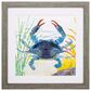 Paragon 23" Square Sea Creature Crab Wall Art in Yellow, , large