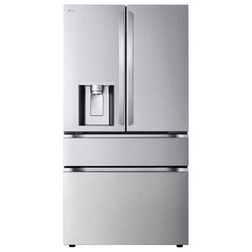LG 24.5 Cu. Ft. 4-Door French Door Refrigerator in Stainless Steel, , large