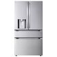 LG 24.5 Cu. Ft. 4-Door French Door Refrigerator in Stainless Steel, , large