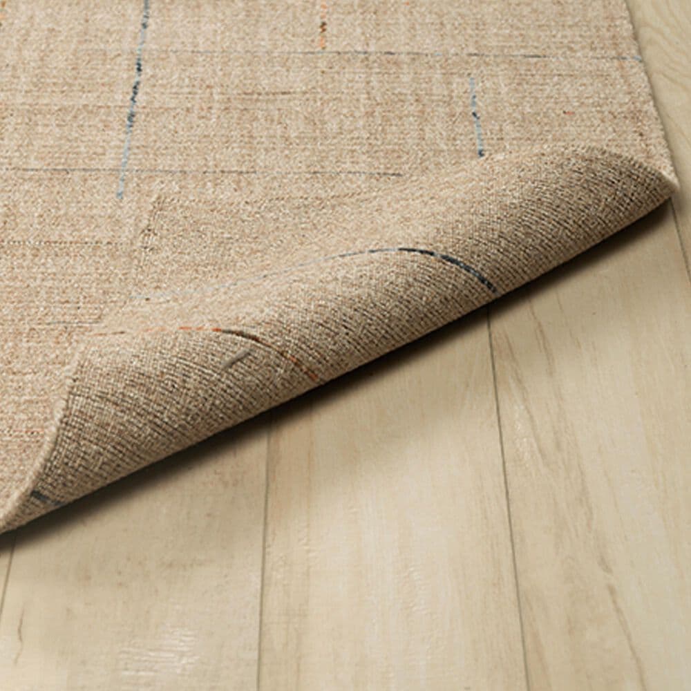 RIZZY Kiki 7&#39;6&quot; x 9&#39;6&quot; Light Brown and Beige Area Rug, , large