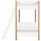 St Claire Home Margot Twin over Twin Bunk Bed in Desert Oak, , large